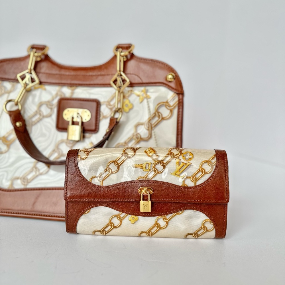 Louis Vuitton Limited Edition White Monogram Charms Cabas PVC bag - Picture 14 of 15
